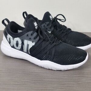 Nike Free TR Fit 7 Premium Training Shoe, Black Textile, Womens Size 8 / 39